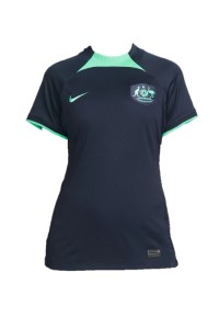 Fotbalové Dres Austrálie Dámské Venkovní Oblečení MS 2022 Krátký Rukáv